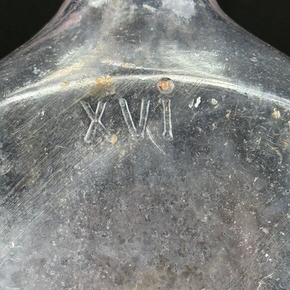 Vintage Pearl Purple Tint Glass Medicine Bottle XVI - Picture 2 of 12